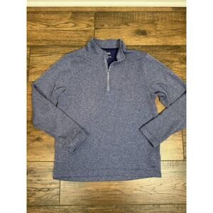 Rhone Commuter 1/4 Zip Sweater Mens Medium Purple Mock Neck Performance Pullover